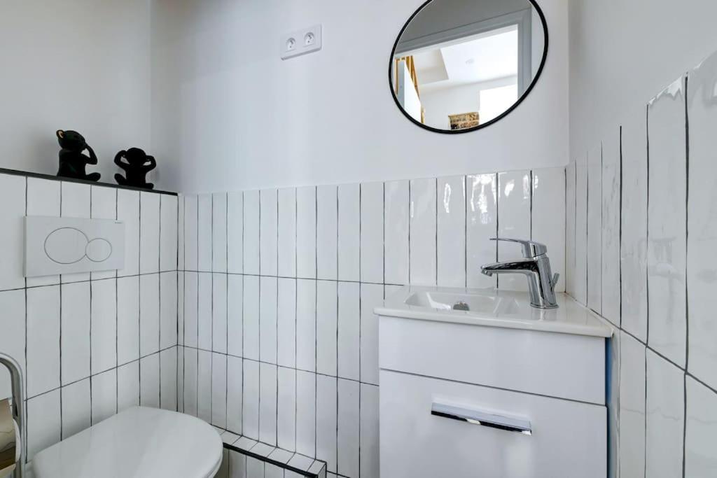 Duplex 4 Pax- Cour Privee * Parijs